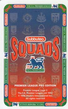 1996 Subbuteo Squads Premier League Pro Edition #NNO Alex Ferguson Back