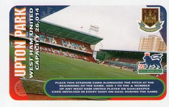 1996 Subbuteo Squads Premier League Pro Edition #NNO Upton Park - Stadium Front