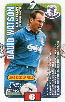 1996 Subbuteo Squads Premier League #NNO David Watson Front