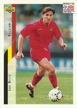 1994 Upper Deck World Cup Contenders English/Spanish #109 Luc Nilis Front