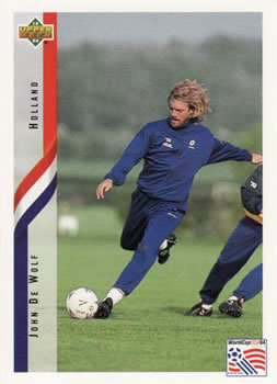 1994 Upper Deck World Cup Contenders English/Spanish #168 Johnny De Wolf Front
