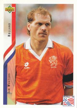 1994 Upper Deck World Cup Contenders English/Spanish #170 Jan Wouters Front