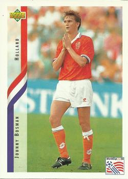 1994 Upper Deck World Cup Contenders English/Spanish #180 Johnny Bosman  Front