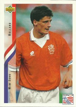 1994 Upper Deck World Cup Contenders English/Spanish #181 Wim Jonk  Front