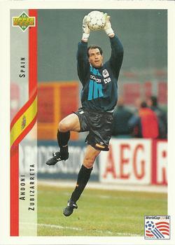 1994 Upper Deck World Cup Contenders English/Spanish #183 Andoni Zubizarreta Front