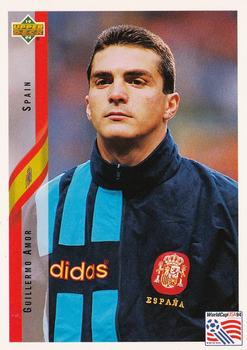 1994 Upper Deck World Cup Contenders English/Spanish #185 Guillermo Amor  Front