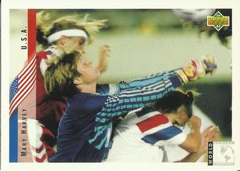 1994 Upper Deck World Cup Contenders English/Spanish #266 Mary Harvey Front