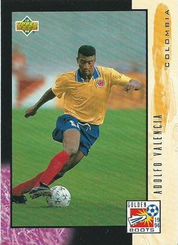 1994 Upper Deck World Cup Contenders English/Spanish #328 Adolfo Valencia Front
