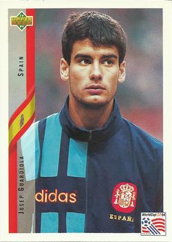 1994 Upper Deck World Cup Contenders English/Spanish #187 Josep Guardiola  Front