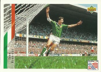1994 Upper Deck World Cup Contenders English/Spanish #209 John Aldridge Front