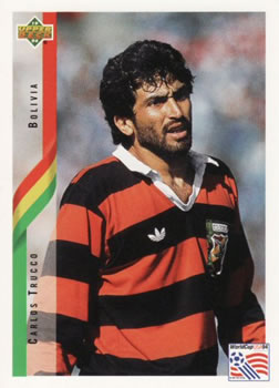 1994 Upper Deck World Cup Contenders English/Spanish #221 Carlos Trucco Front