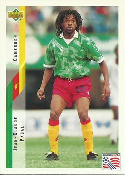 1994 Upper Deck World Cup Contenders English/Spanish #226 Jean-Claude Pagal Front