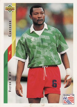 1994 Upper Deck World Cup Contenders English/Spanish #228 Victor N'Dip Front