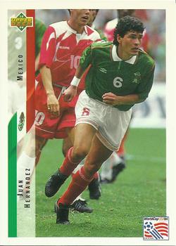 1994 Upper Deck World Cup Contenders English/Spanish #49 Juan Hernandez  Front