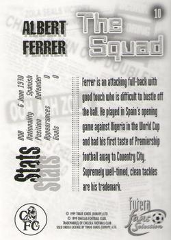 1999 Futera Chelsea Fans' Selection #10 Albert Ferrer Back