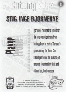 1999 Futera Liverpool Fans' Selection #8 Stig Inge Bjornebye Back