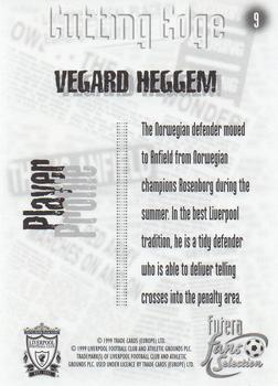 1999 Futera Liverpool Fans' Selection #9 Vegard Heggem Back