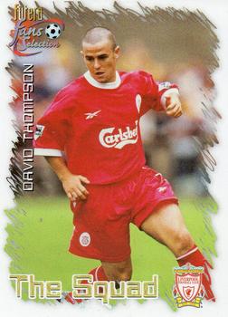 1999 Futera Liverpool Fans' Selection #29 David Thompson Front