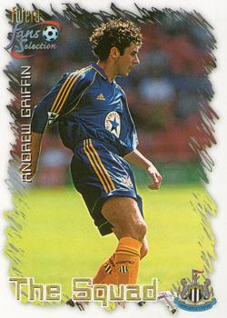 1999 Futera Newcastle United Fans' Selection #33 Andrew Griffin Front
