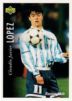 1995 Upper Deck Futbol Argentino #47 Claudio Lopez Front