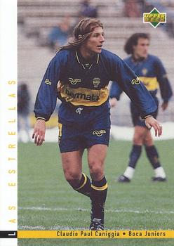 1995 Upper Deck Futbol Argentino #166 Claudio Paul Caniggia Front