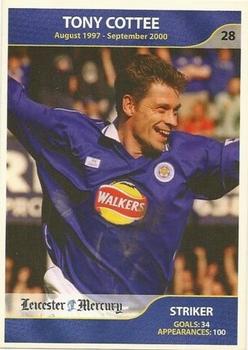 2003 Leicester Mercury Greatest Players #28 Tony Cottee Front