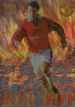 1998 Futera Manchester United - Red Hot #RH3 Ryan Giggs Front