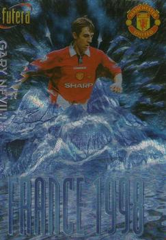 1998 Futera Manchester United - France 98 #FR8 Gary Neville Front
