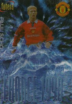 1998 Futera Manchester United - France 98 #FR9 Paul Scholes Front