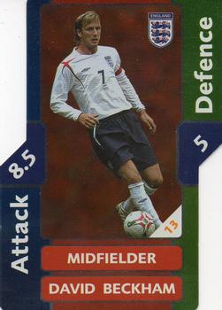 2006 Topps Match Attax World Cup #13 David Beckham Front