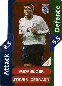2006 Topps Match Attax World Cup #19 Steven Gerrard Front