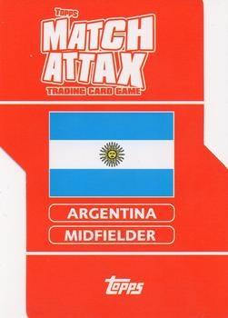 2006 Topps Match Attax World Cup #32 Esteban Cambiasso Back