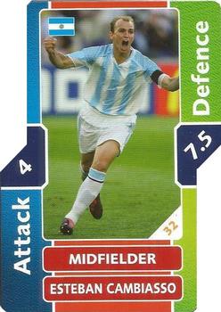2006 Topps Match Attax World Cup #32 Esteban Cambiasso Front