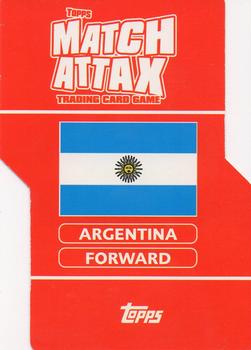 2006 Topps Match Attax World Cup #37 Carlos Tevez Back