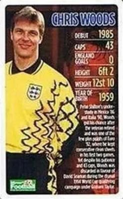 2010 Top Trumps England Daily Mirror #NNO Chris Woods Front