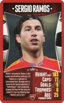 2011 Top Trumps European Football Stars #NNO Sergio Ramos Front