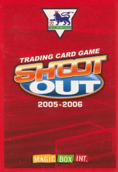 2005-06 Magic Box Int. Shoot Out #NNO Aaron Hughes Back