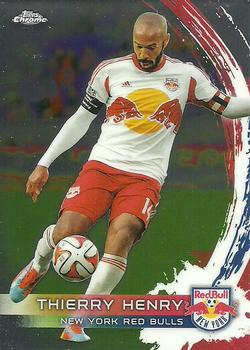 2014 Topps Chrome MLS #6 Thierry Henry Front