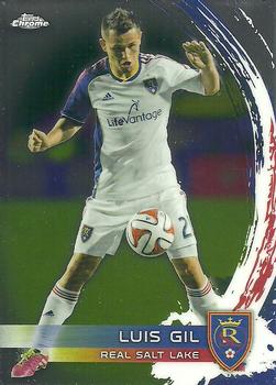 2014 Topps Chrome MLS #71 Luis Gil Front