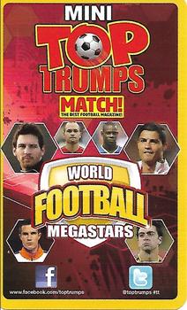 2013 Top Trumps Match World Football Megastar #NNO Andres Iniesta Back