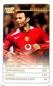 2006 Top Trumps Manchester United 50 Years Anniversary #NNO Ryan Giggs Front