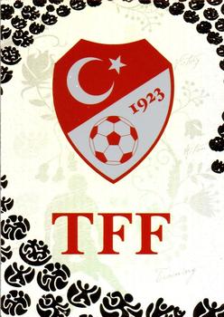 2008 Panini UEFA Euro 2008 Austria-Switzerland #20 Turkey Logo Front