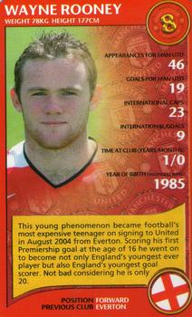 2005 Top Trumps Manchester United #NNO Wayne Rooney Front