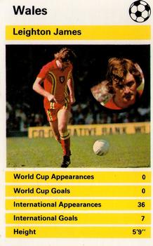 1979 Top Trumps International Greats #NNO Leighton James Front