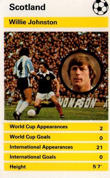 1979 Top Trumps International Greats #NNO Willie Johnston Front