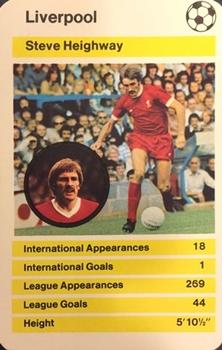 1979 Top Trumps British Soccer Stars #NNO Steve Heighway Front