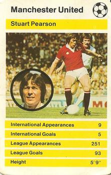 1979 Top Trumps British Soccer Stars #NNO Stuart Pearson Front