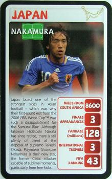 2010 Top Trumps World Cup #NNO Nakamura Front
