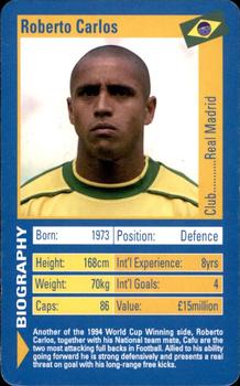 2002 Top Trumps World Football Stars 2002 #NNO Roberto Carlos Front