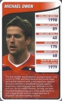 2009 Top Trumps England Football Stars #NNO Michael Owen Front